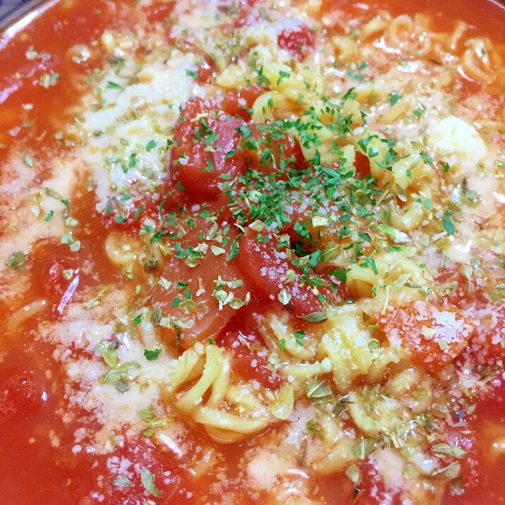 インスタントラーメンでイタ飯風♪